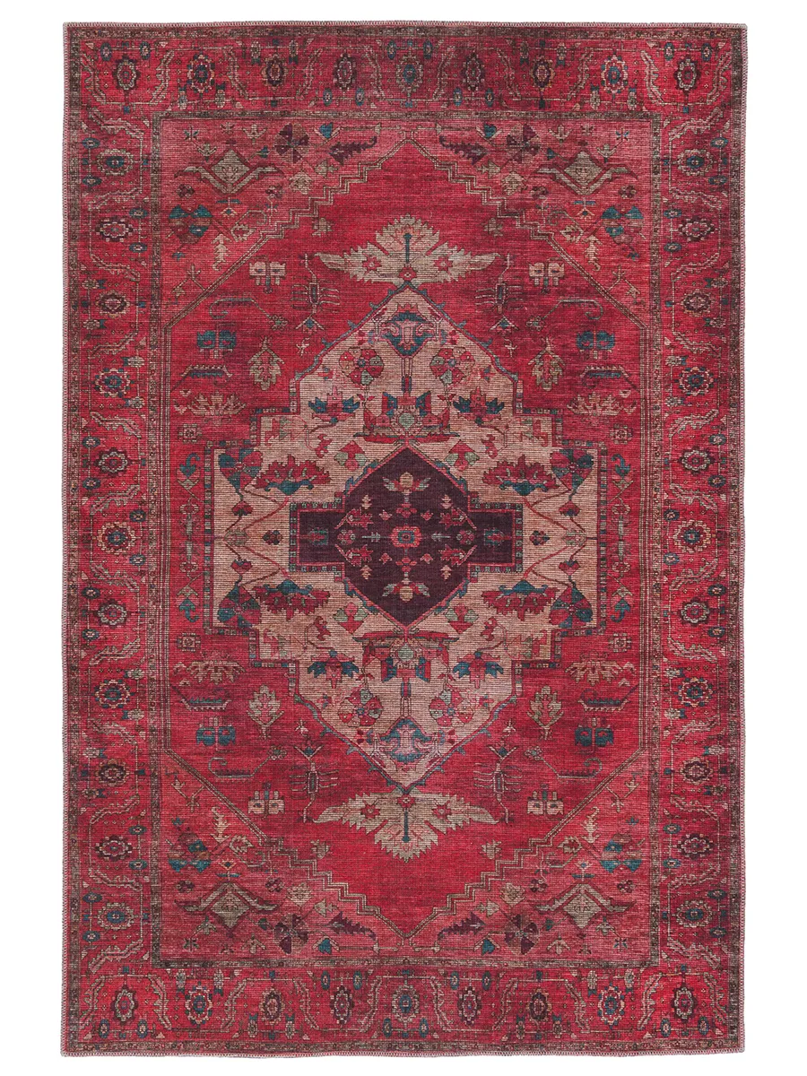 Vindage Monroe Red 7'10" x 10' Rug