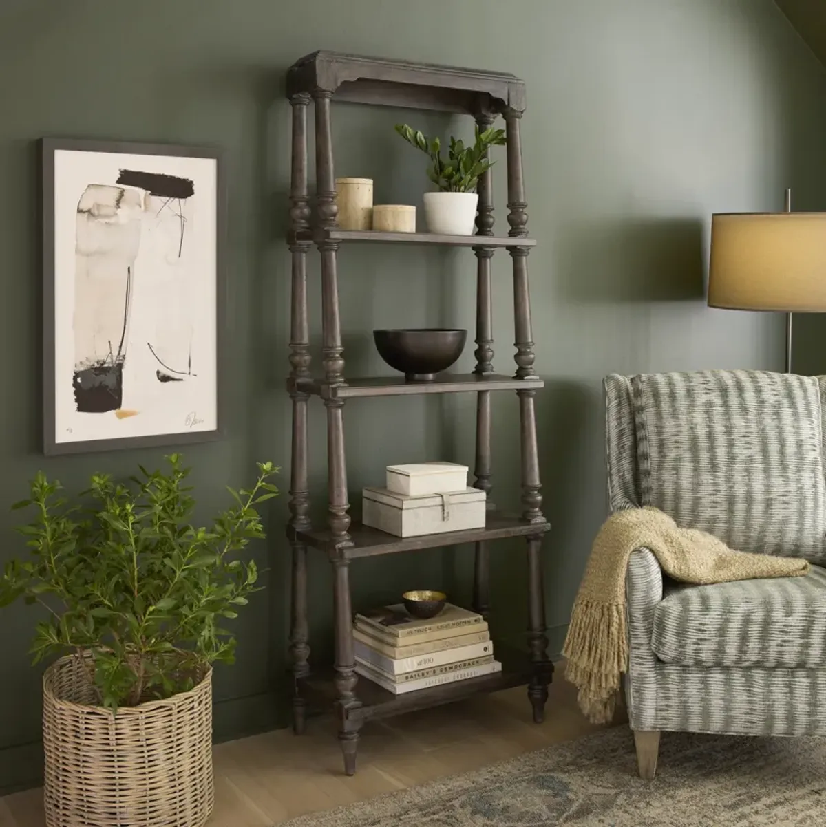 Revival Row Open Shelf Etagere