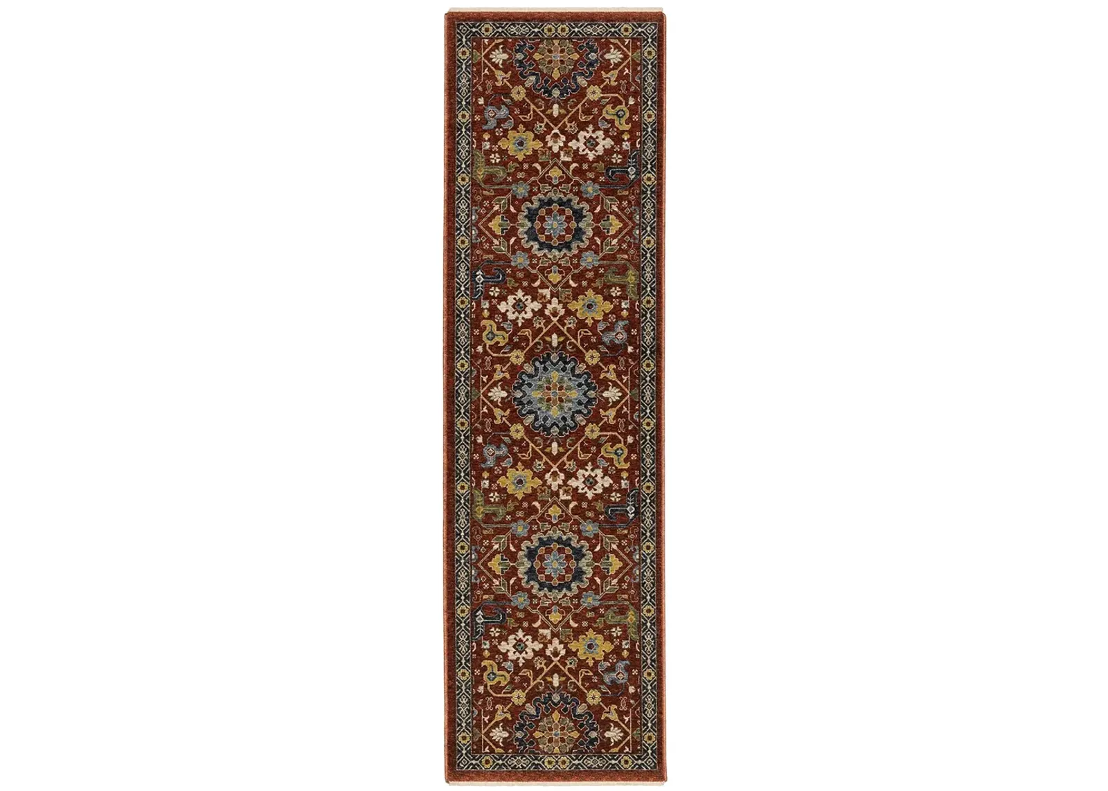 Aberdeen 2'3" x 7'6" Red Rug