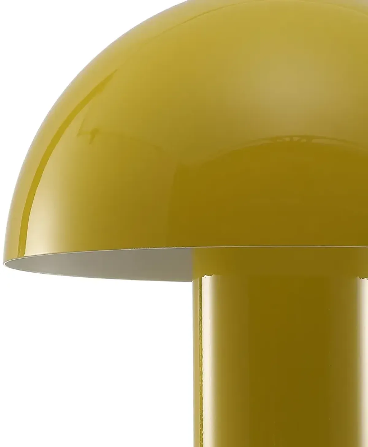 Boletus Contemporary Bohemian Rechargeablecordless Iron Integrated LED Mushroom Table Lamp