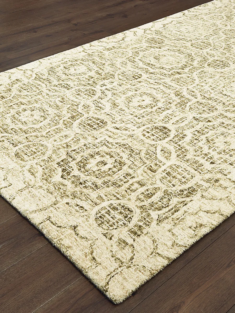 Tallavera 10' x 13' Green Rug