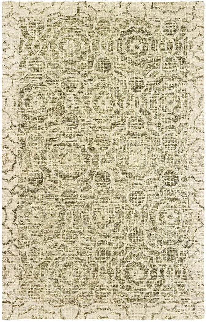 Tallavera 10' x 13' Green Rug