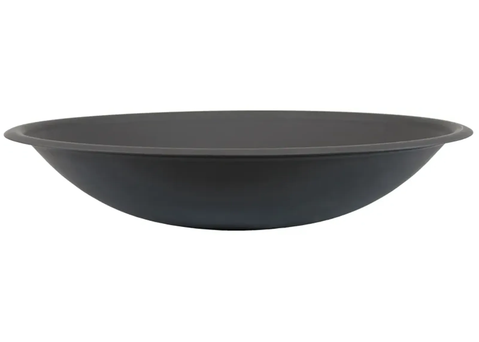 Sunnydaze Classic Elegance Steel Replacement Fire Pit Bowl - Black