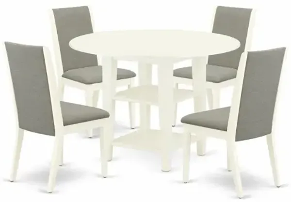 Dining Room Set Linen White