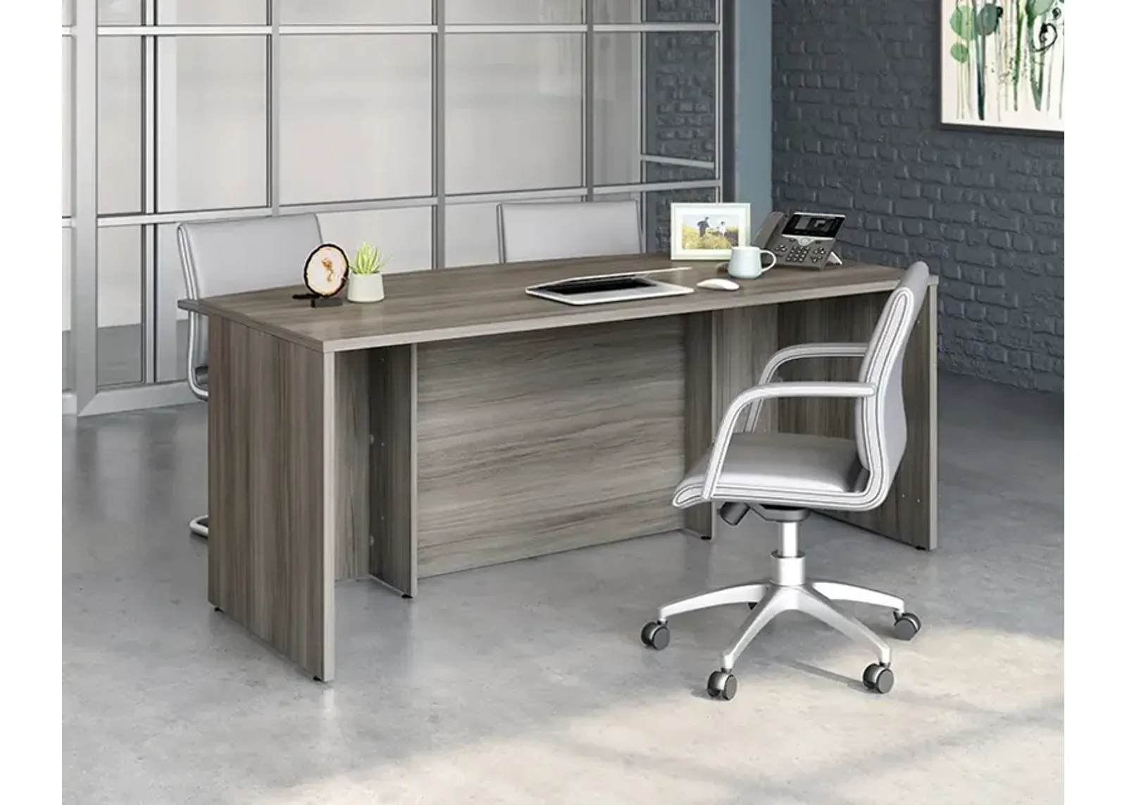 Affirm Bowfront Executive Desk