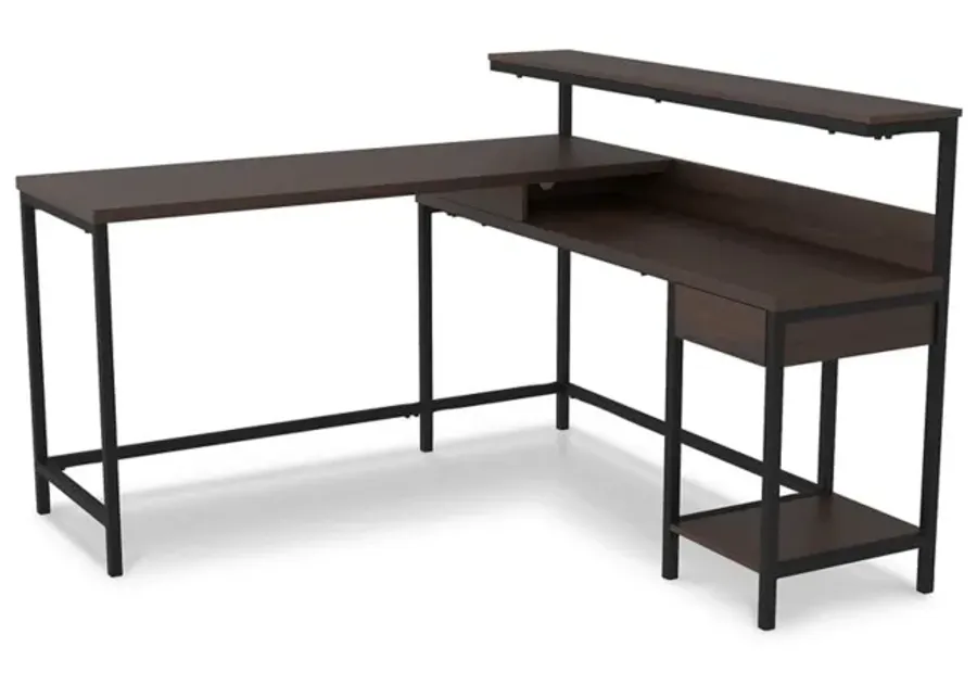 Camiburg L-Desk with Storage