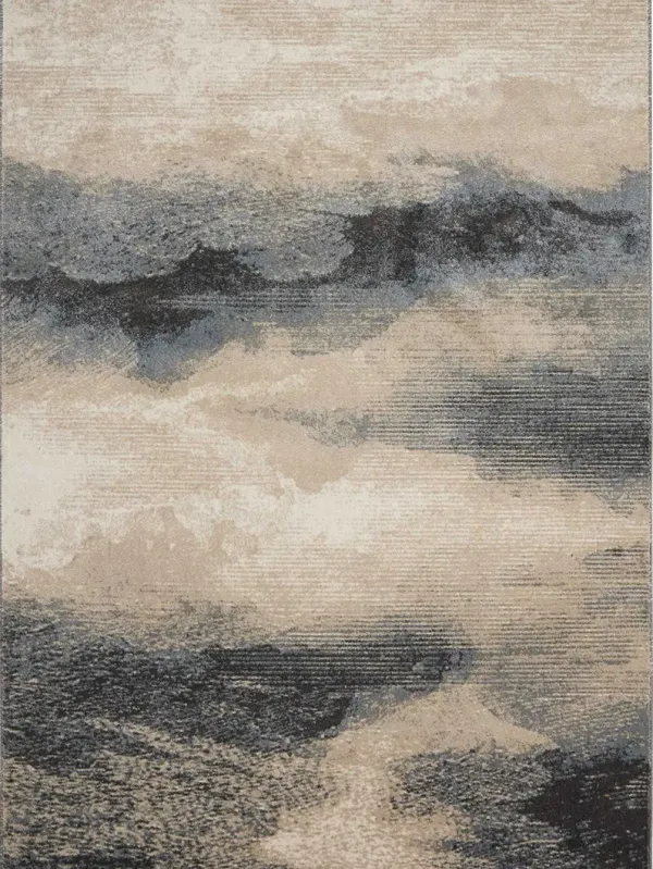 Maxell MAE06 Flint 7’10” x Round Rug