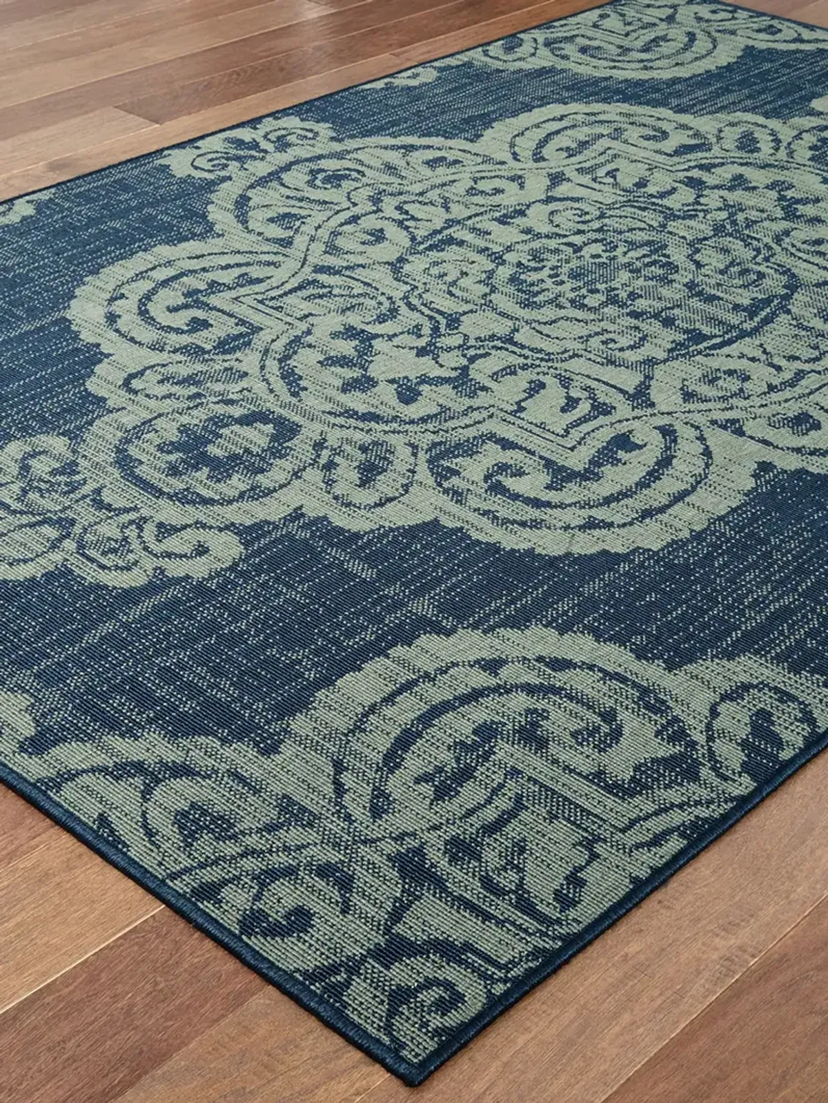 Marina 8'6" x 13' Navy Rug