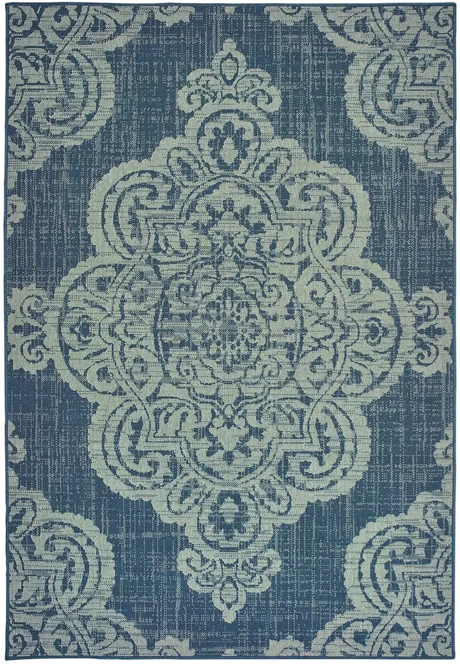 Marina 8'6" x 13' Navy Rug