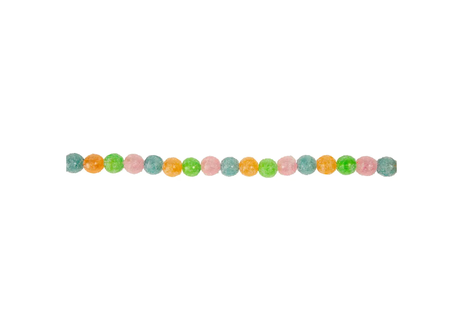 6ft Pastel Faux Candy Christmas Garland - Unlit