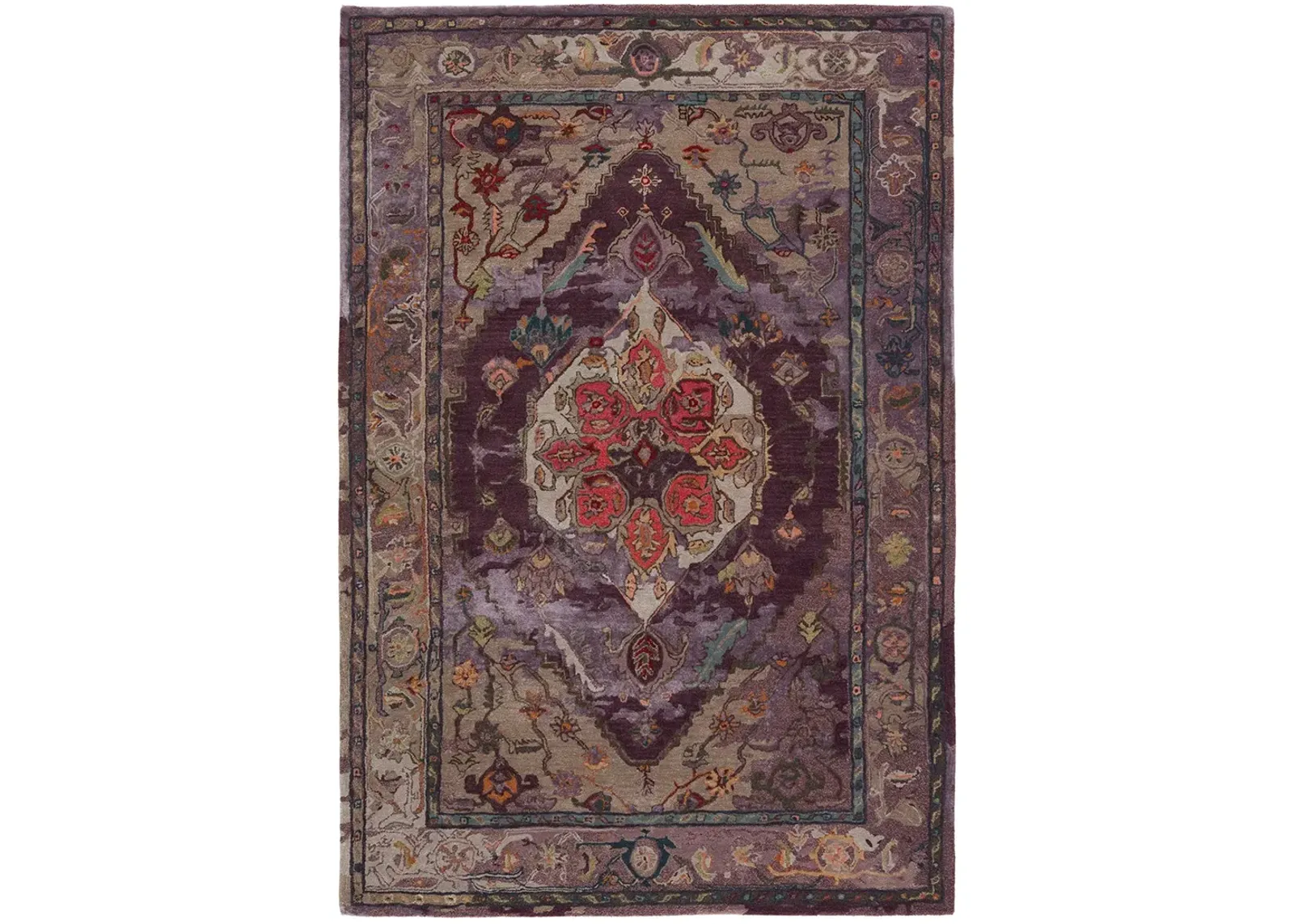 Citrine Raisa Purple 9' x 12' Rug