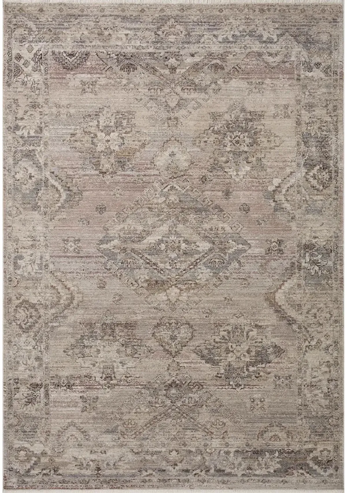 Lyra LYR01 Blush/Dove 5'3" x 7'9" Rug