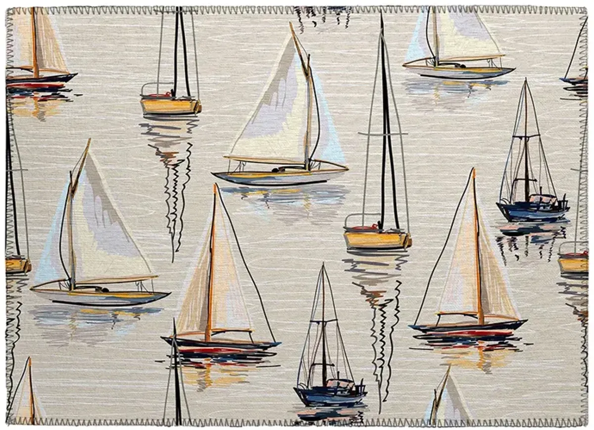 Harbor HA8 Ivory 20" x 30" Rug