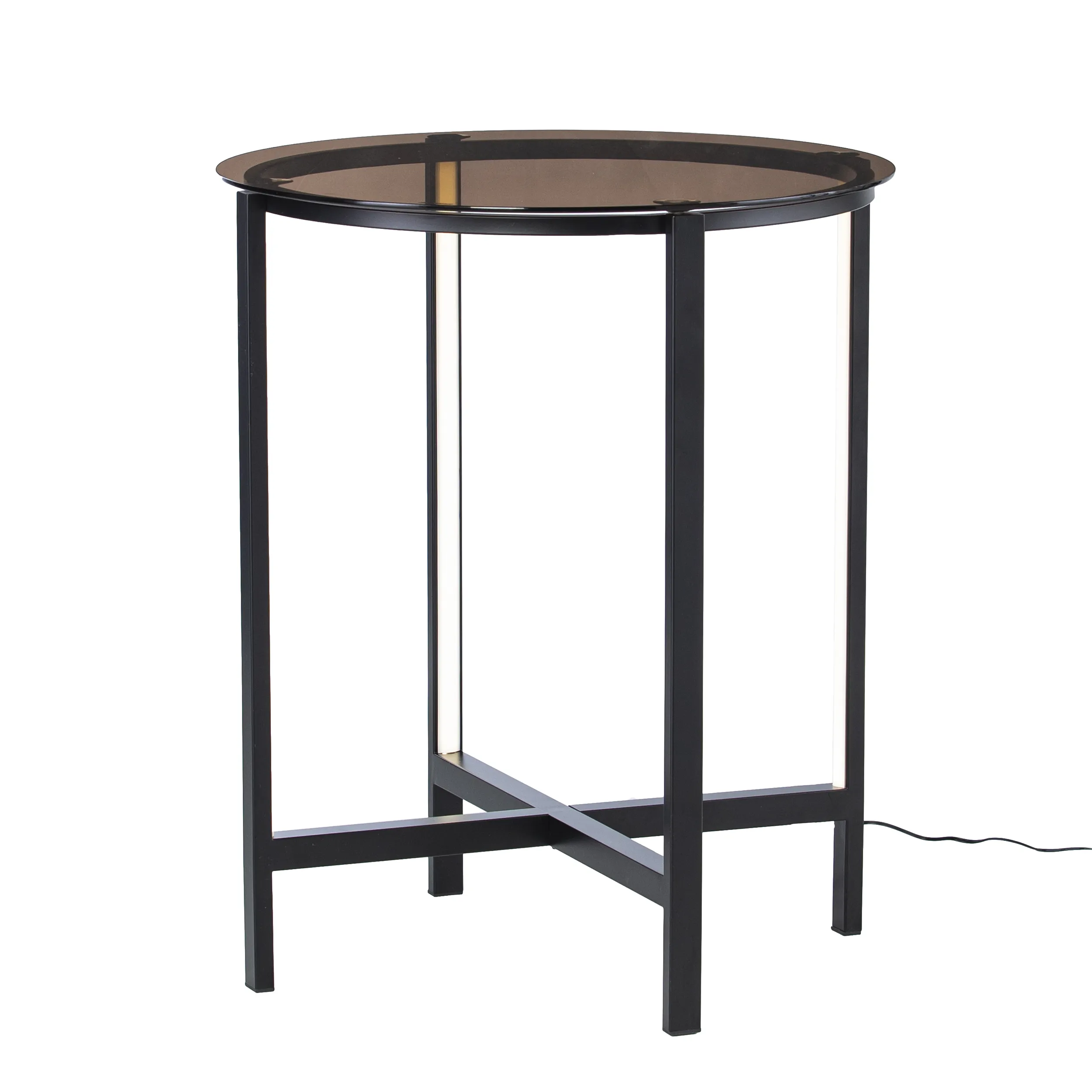 Surbiton Round Led End Table