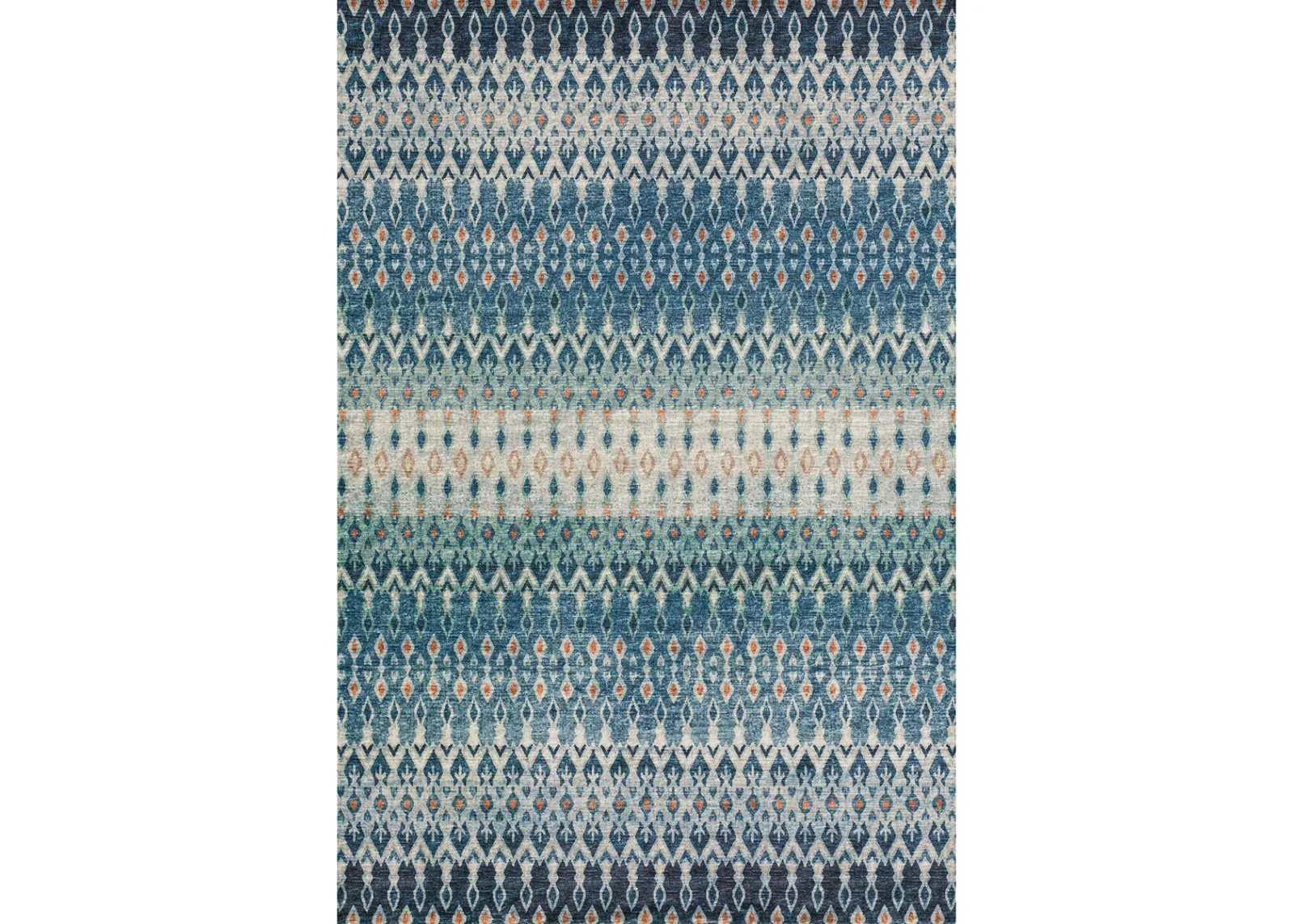 Brisbane BR1 Indigo 8' x 10' Rug