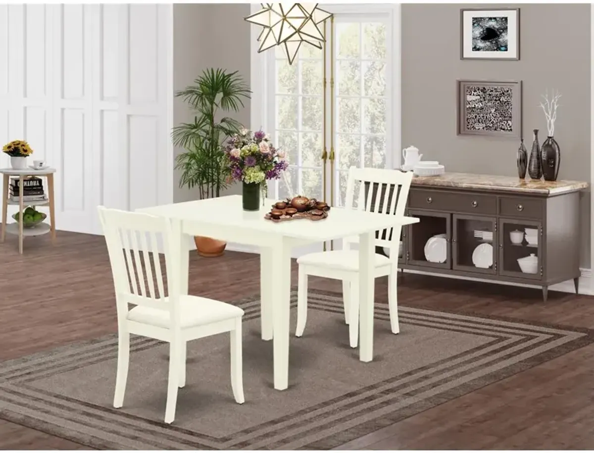 Dining Room Set Linen White