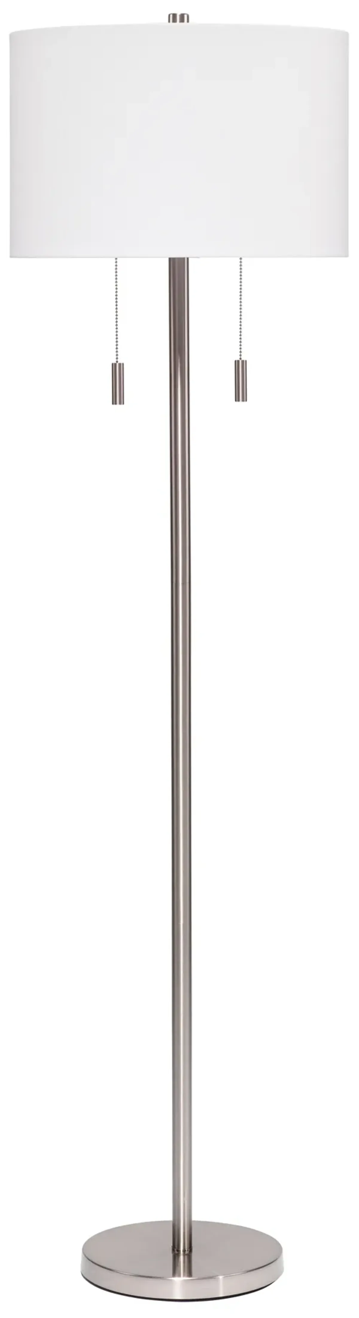 Lincoln 2-Light Metal Floor Lamp