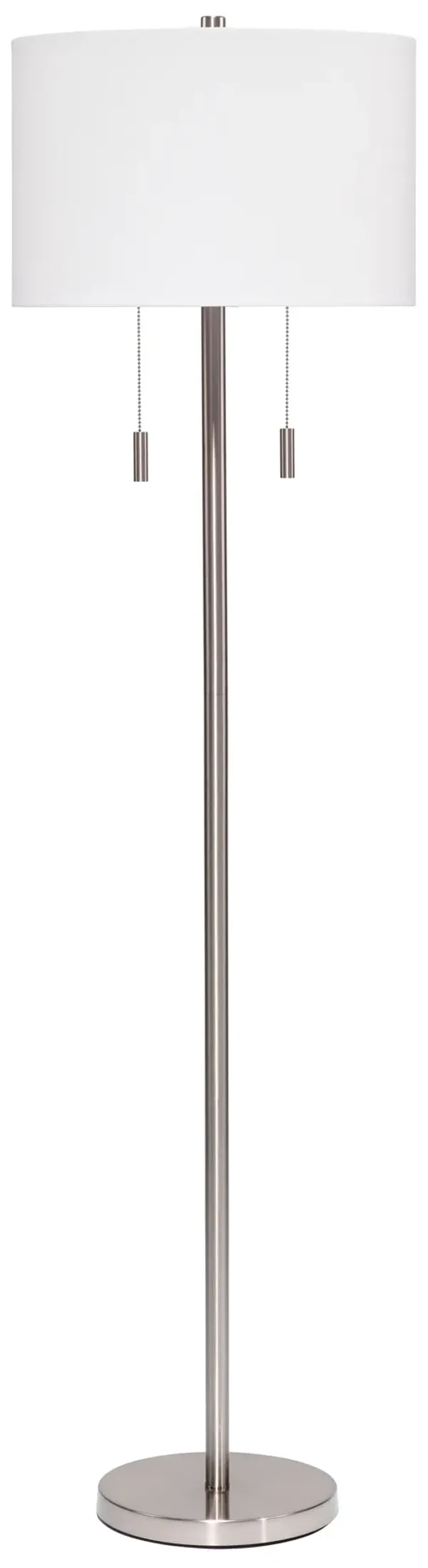 Lincoln 2-Light Metal Floor Lamp