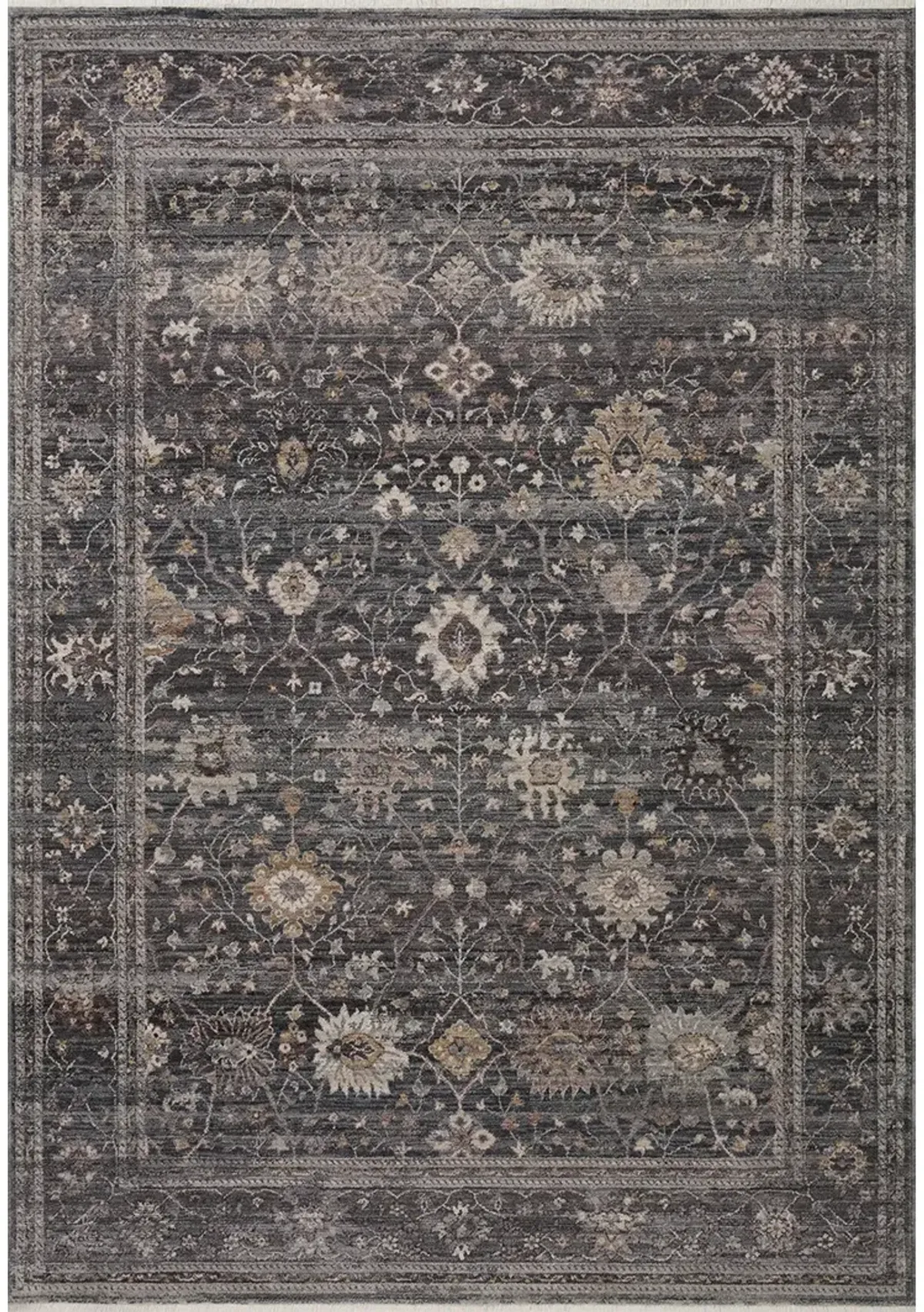 Lyra LYR04 Ink/Multi 4' x 5'7" Rug