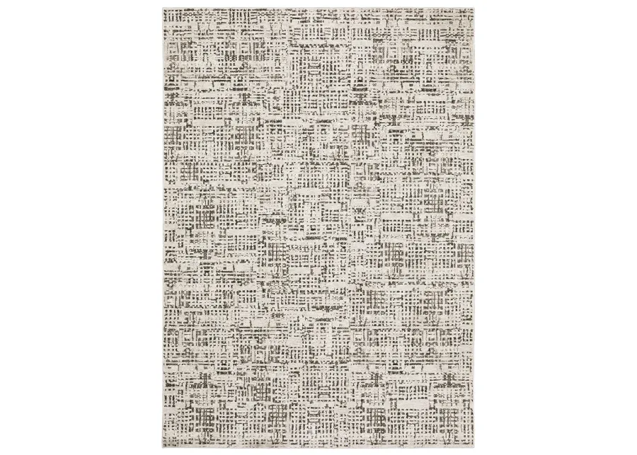 Nebulous 5'3" x 7'6" Ivory Rug