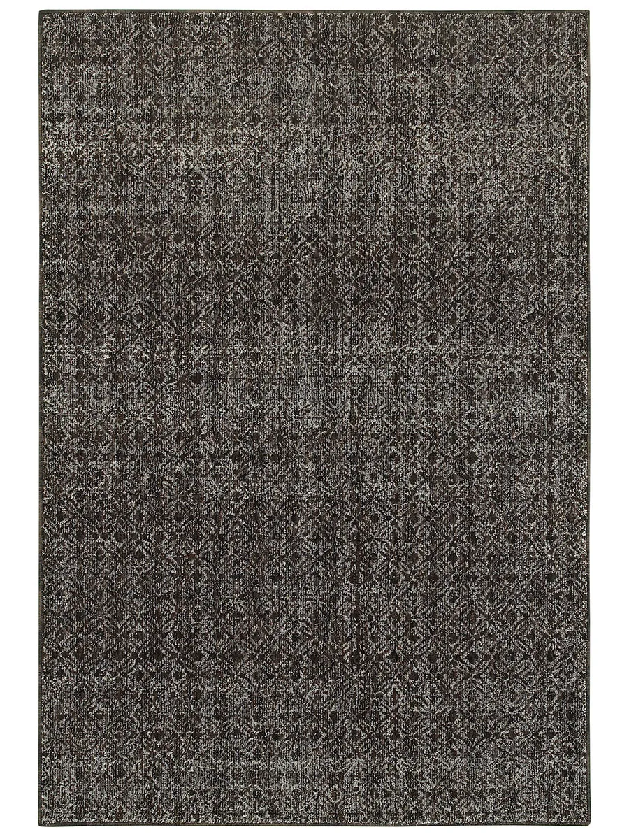 Atlas 5'3" x 7'3" Black Rug