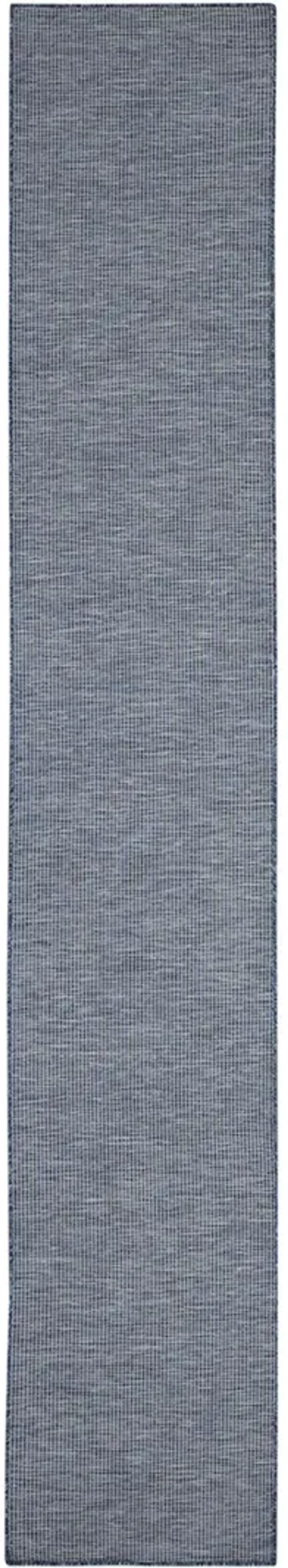 Positano POS01 Navy/Blue 2'2" x 12' Rug