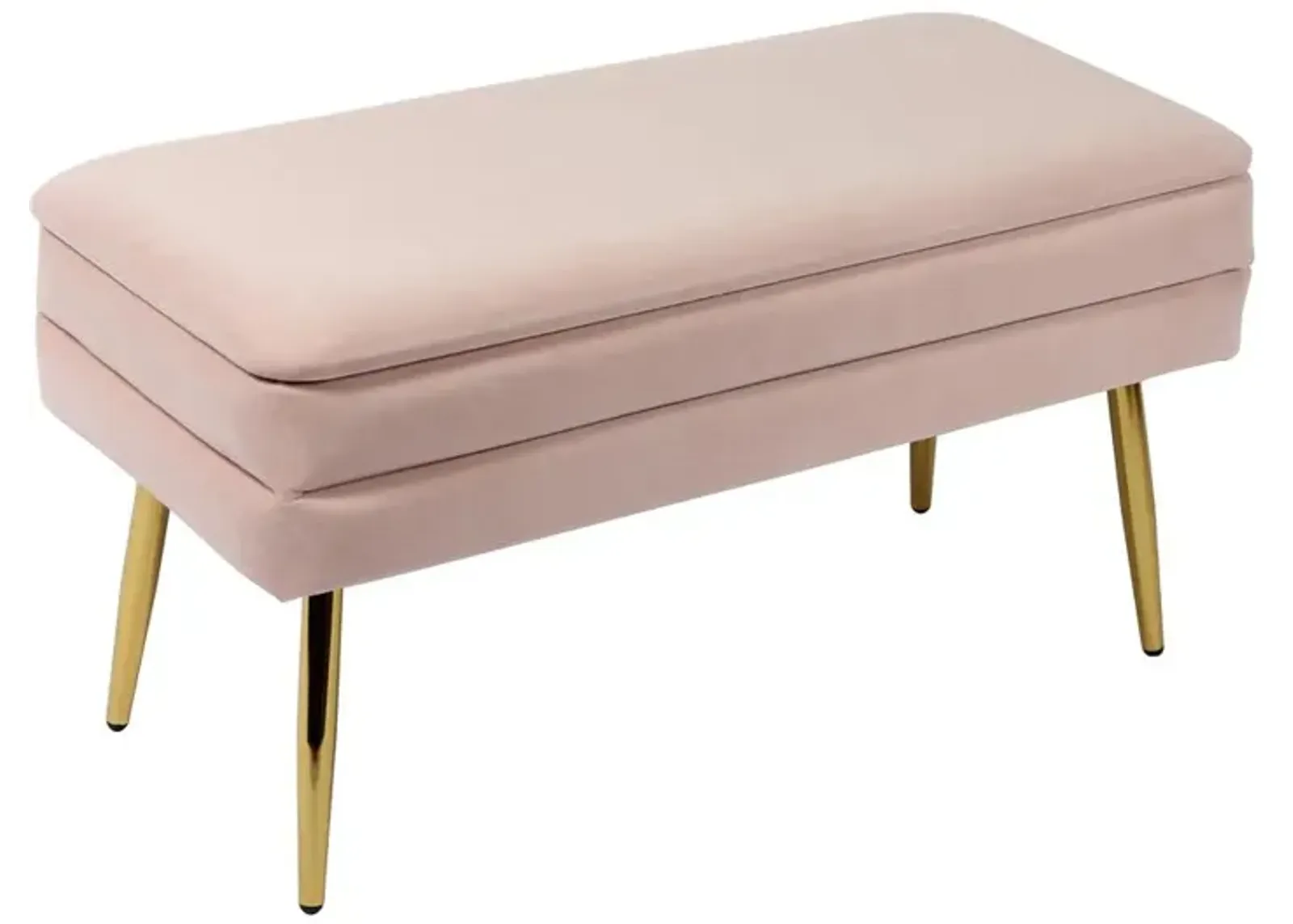 Belen Kox Sophisticated Velvet Storage Bench, Belen Kox