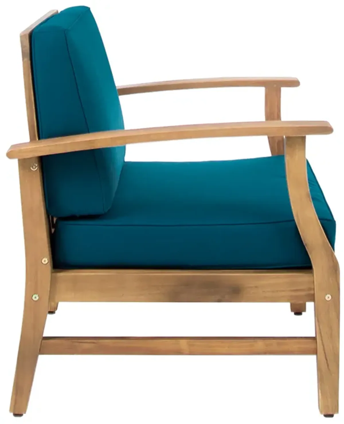 Christopher Knight Home® Wood Frame Club Chair Armchair for Outdoor Indoor