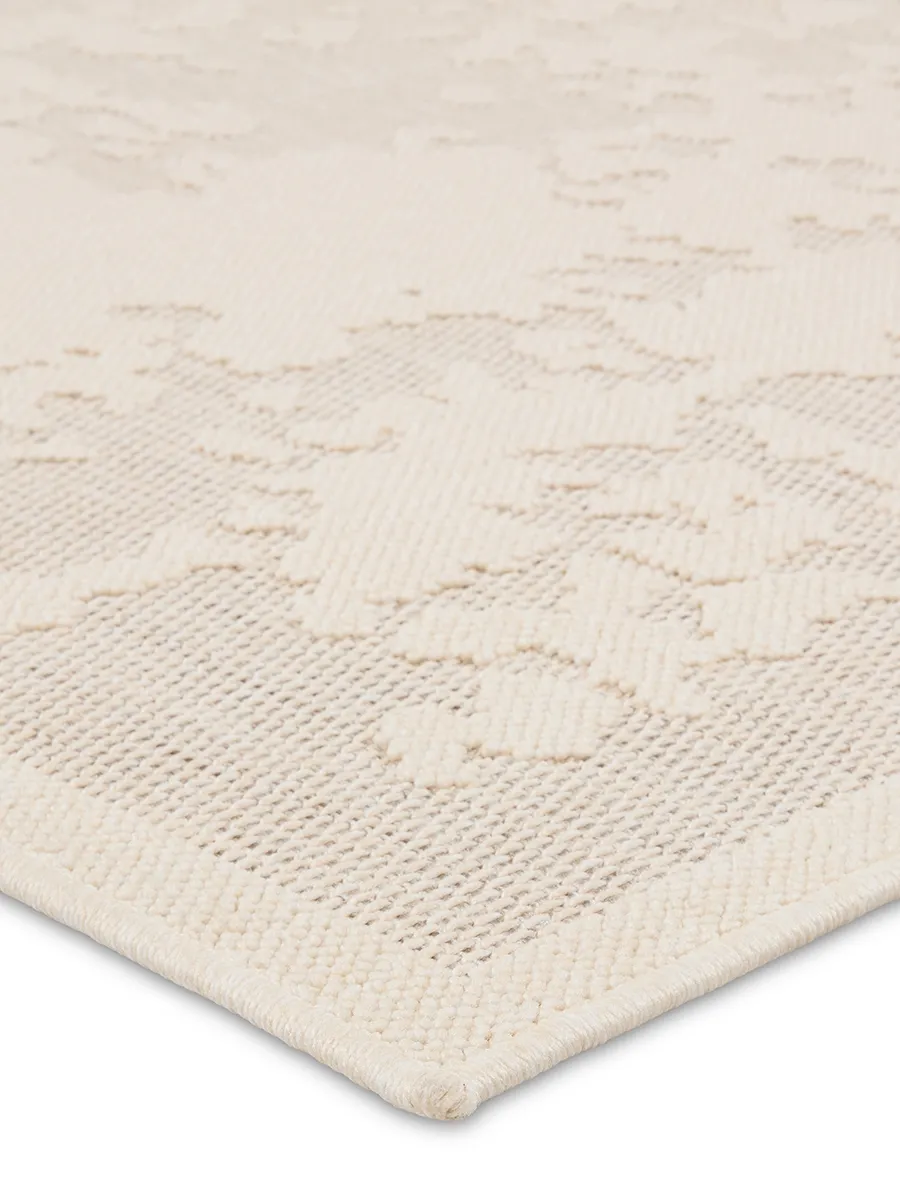 Continuum Parado x White 3' x 8' Runner Rug