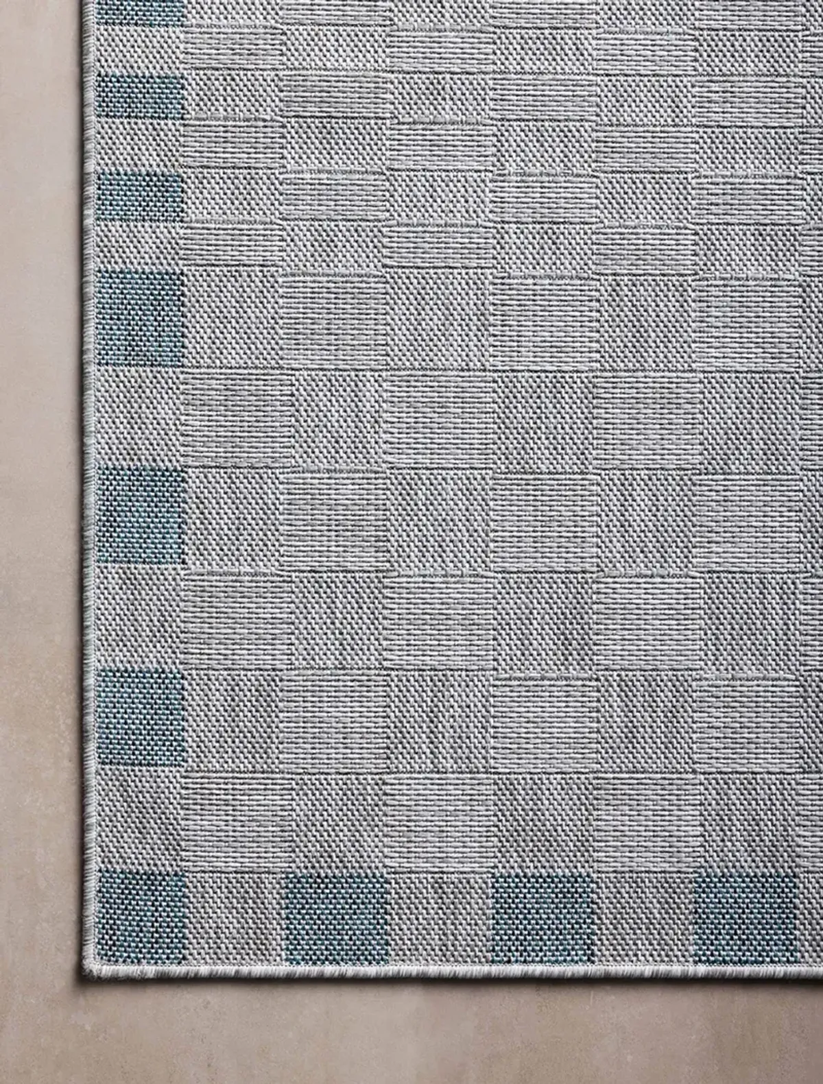 Topanga Silver/Blue 9'2" x 12'0" Area Rug by Amber Lewis x Loloi