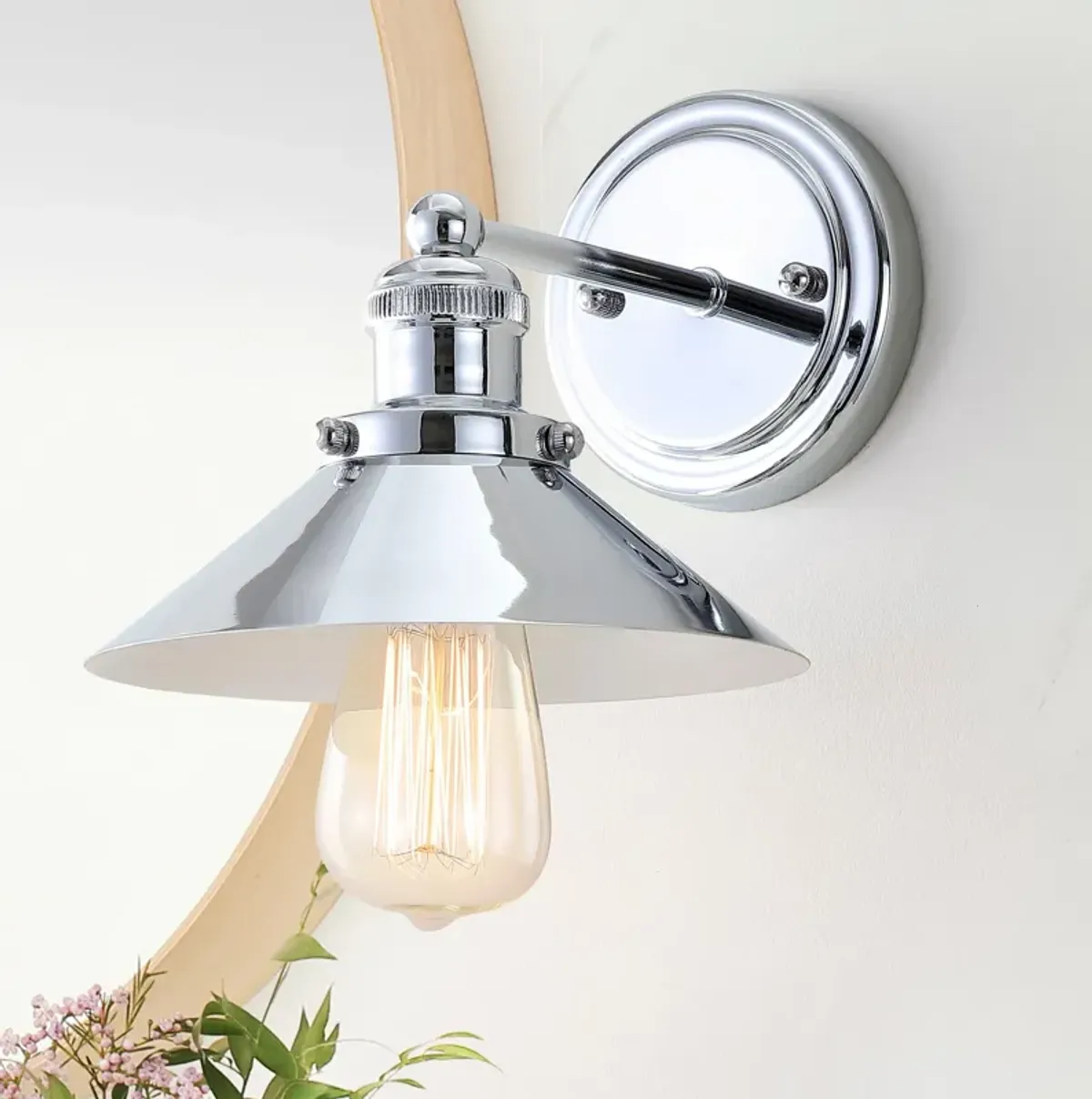 June Metal Shade Sconce