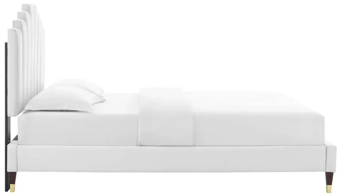 Modway - Elise Queen Performance Velvet Platform Bed