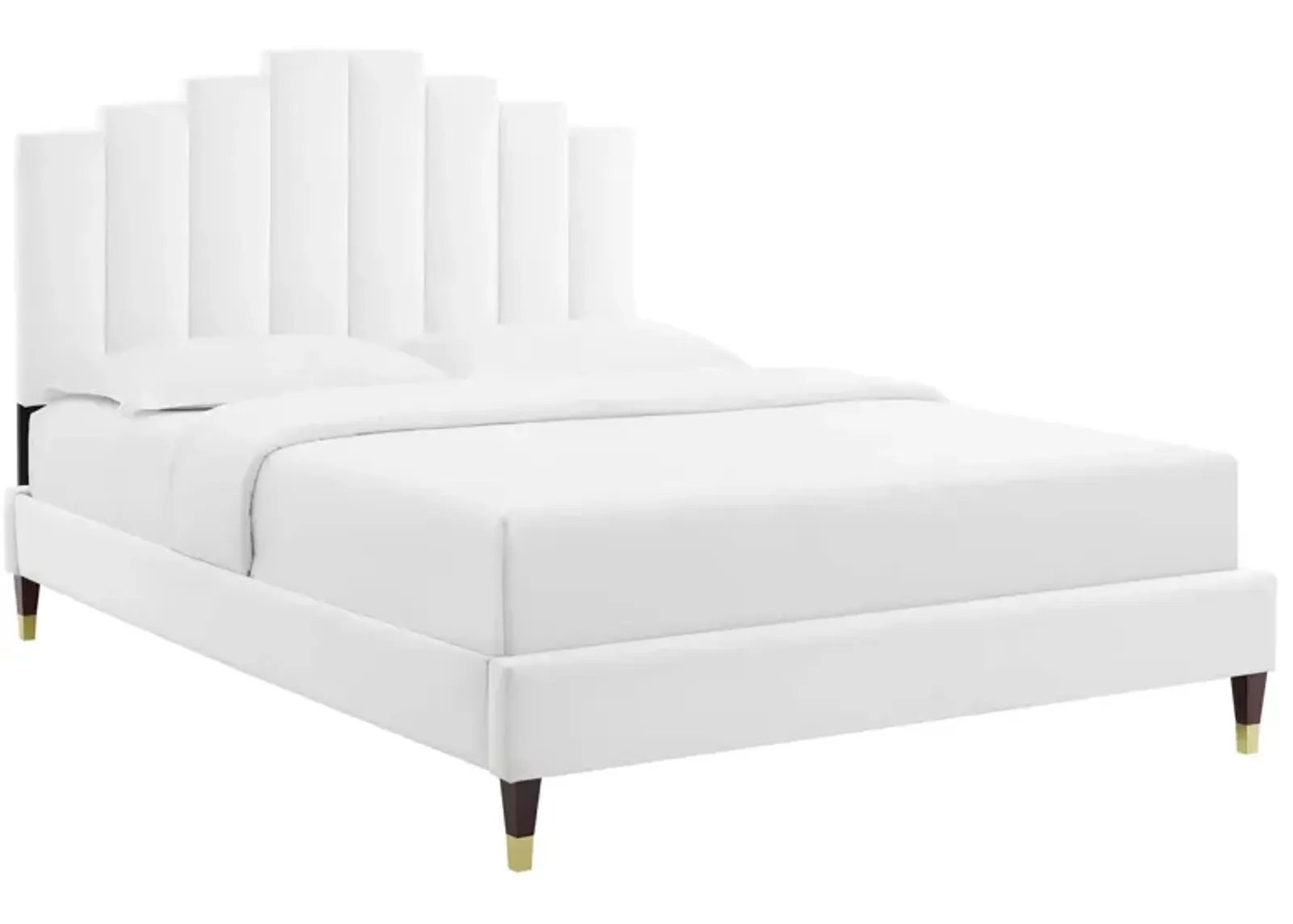 Modway - Elise Queen Performance Velvet Platform Bed