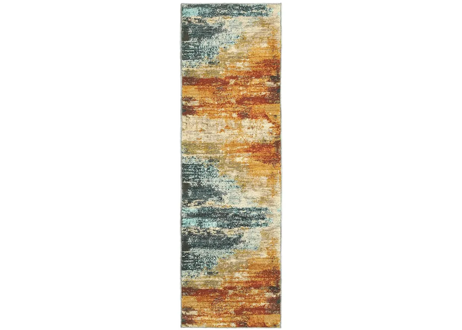 Sedona 2'3" x 7'6" Blue Rug