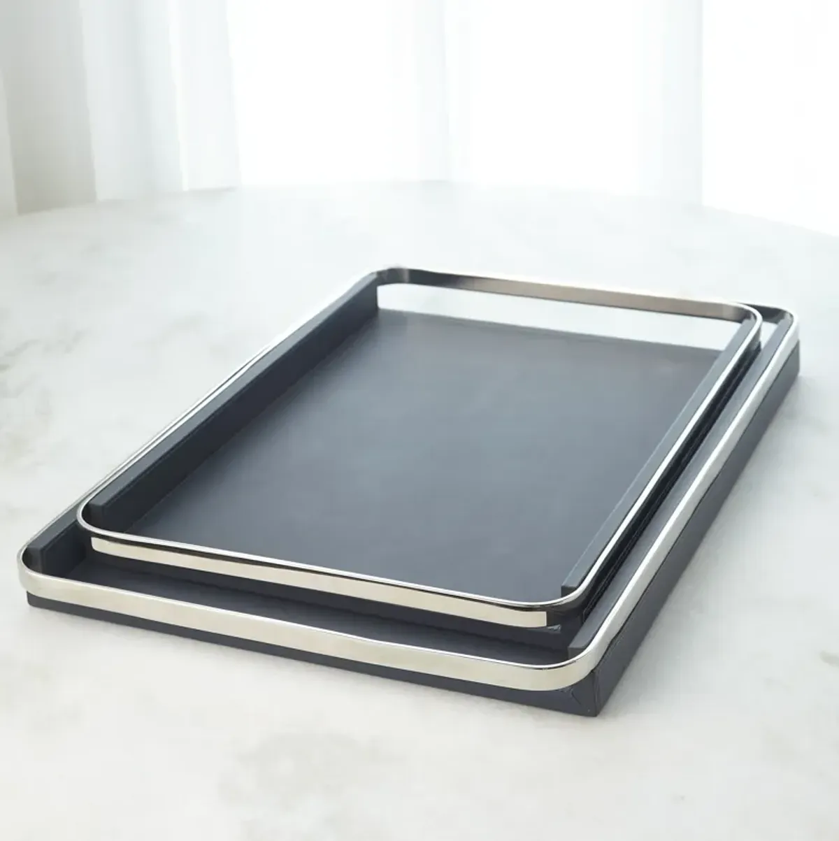 Avery Large Serving Tray in Fossil