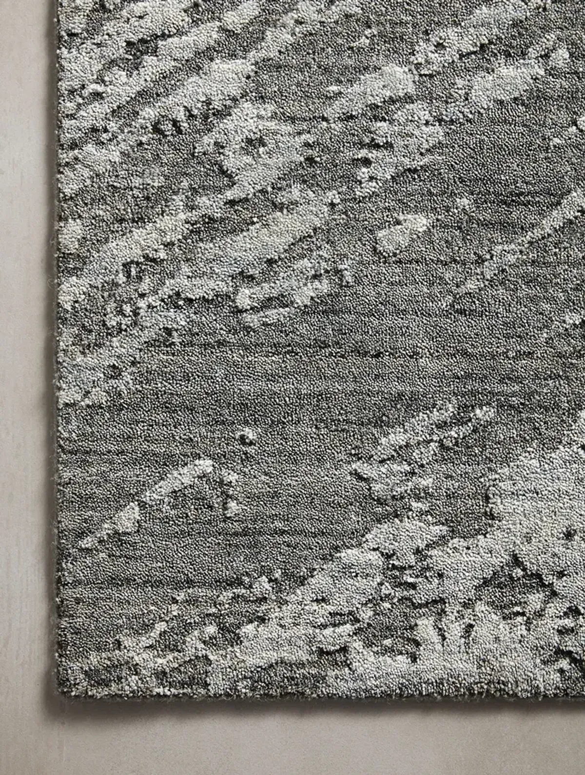 Arlo ARL01 Charcoal/Silver 2' x 3' Rug