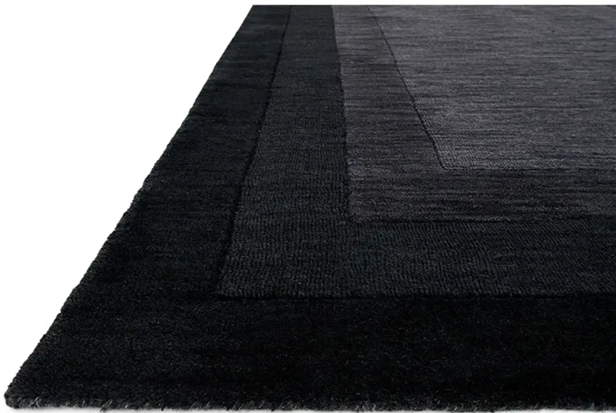 Hamilton HM01 Grey/Charcoal 5' x 7'6" Rug