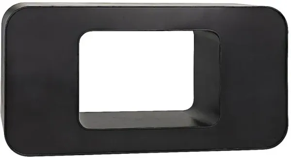 Shylock Console, Black Steel