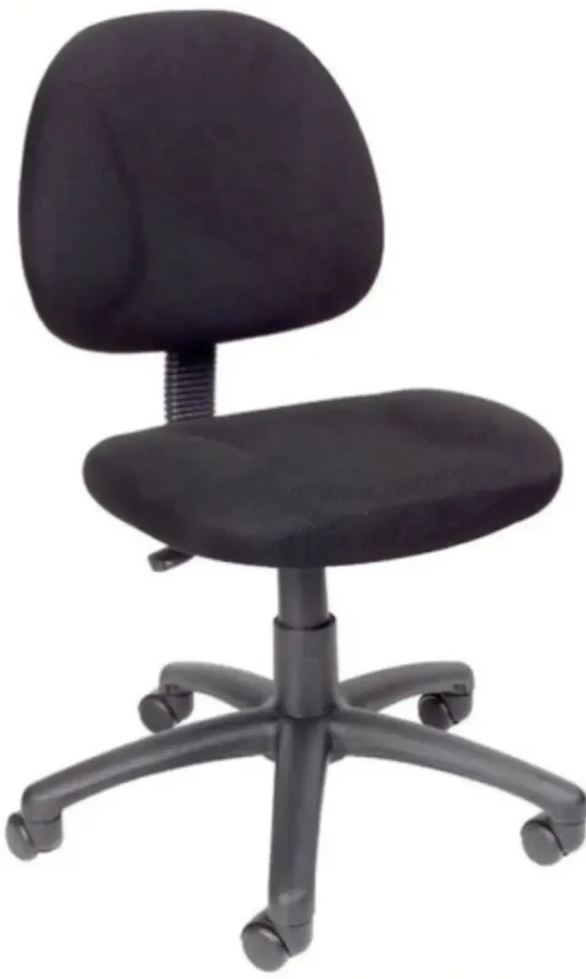 Hivvago Black Office Chair with Padded Seat and Back with Lumbar Support