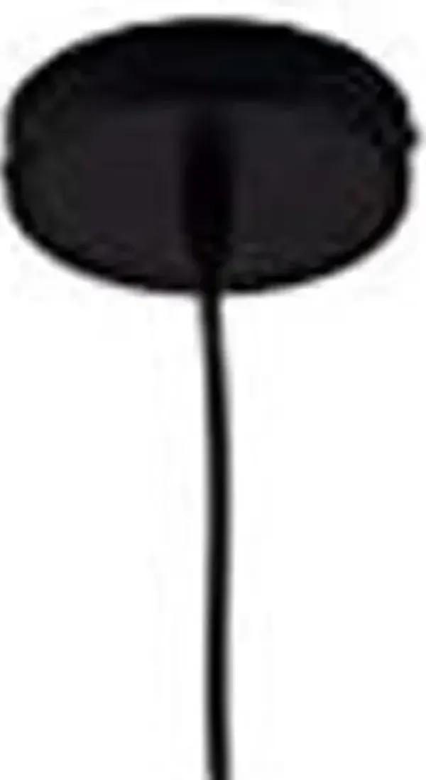 Hivvago Black Metal Cage Modern Industrial Single Bulb Hanging Pendent Light