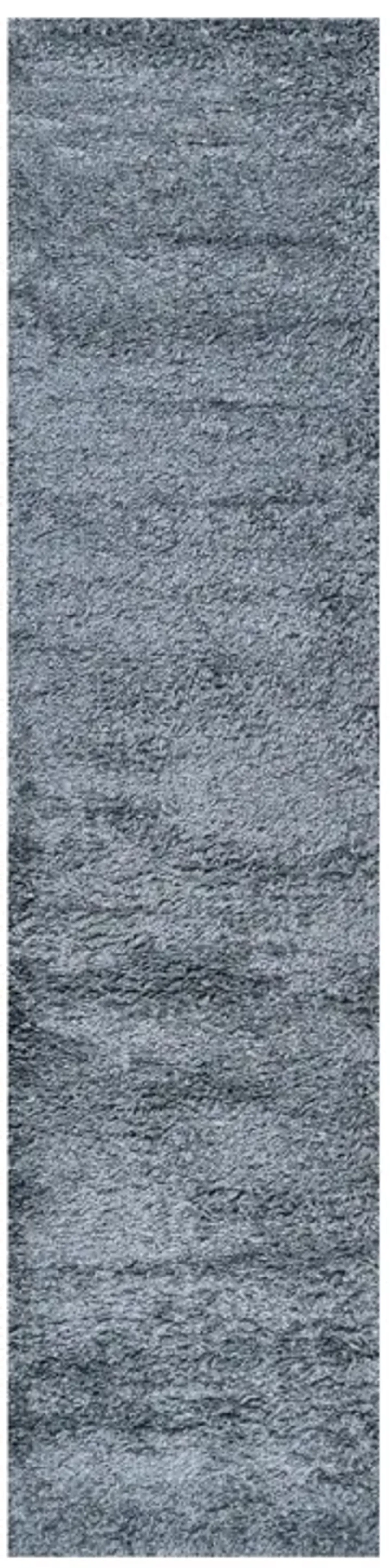 Groovy Solid Shag Area Rug