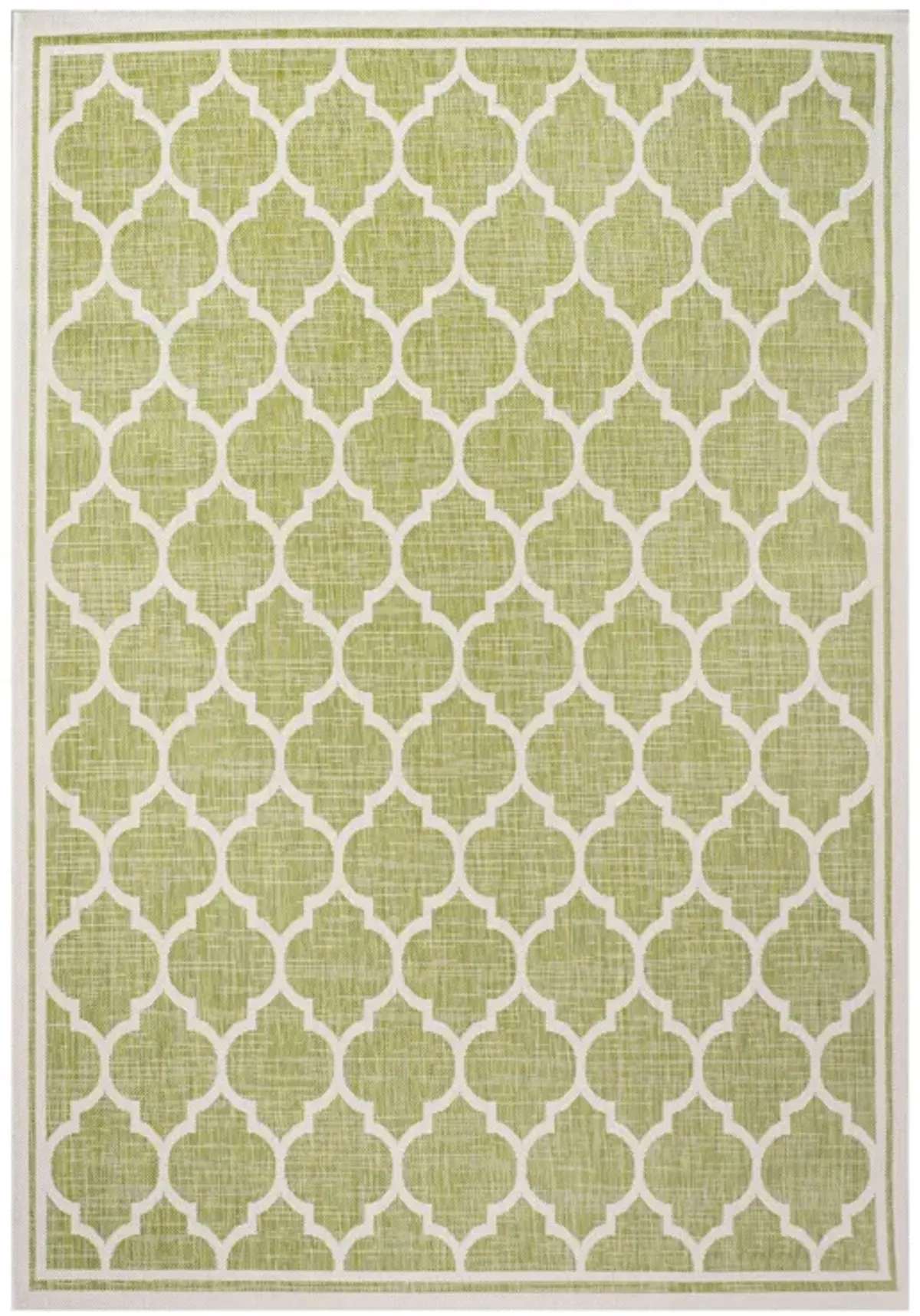 Trebol Moroccan Trellis Textured Weave Indoor/Outdoor Area Rug