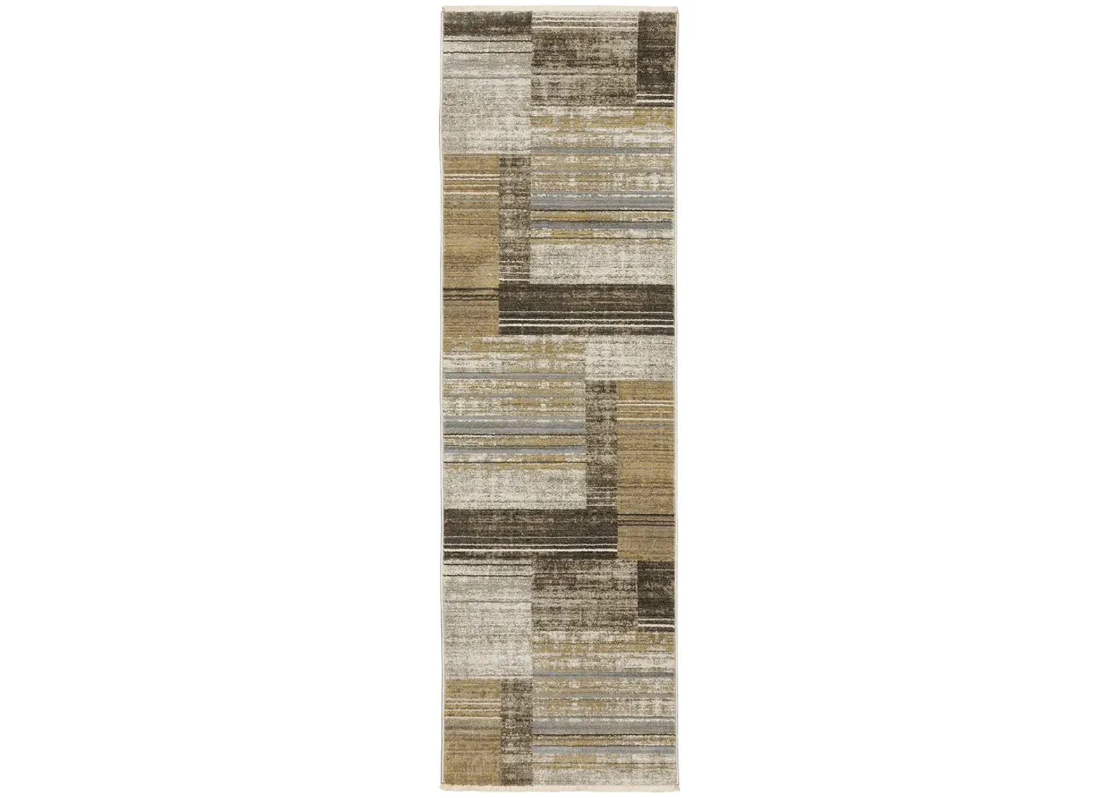 Bauer 2'3" x 7'6" Beige Rug