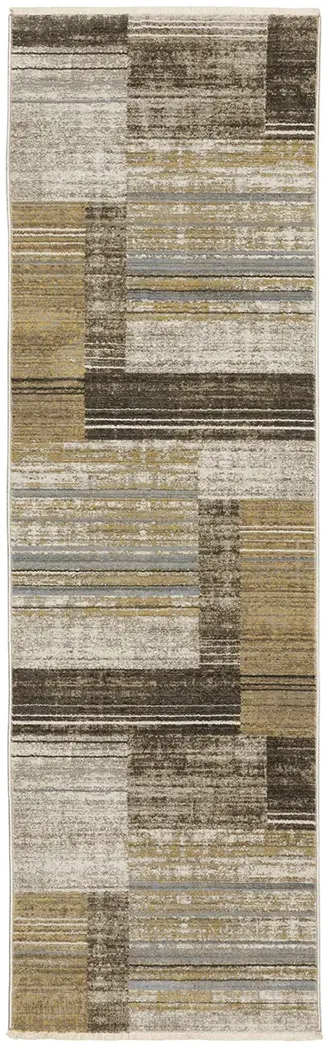 Bauer 2'3" x 7'6" Beige Rug