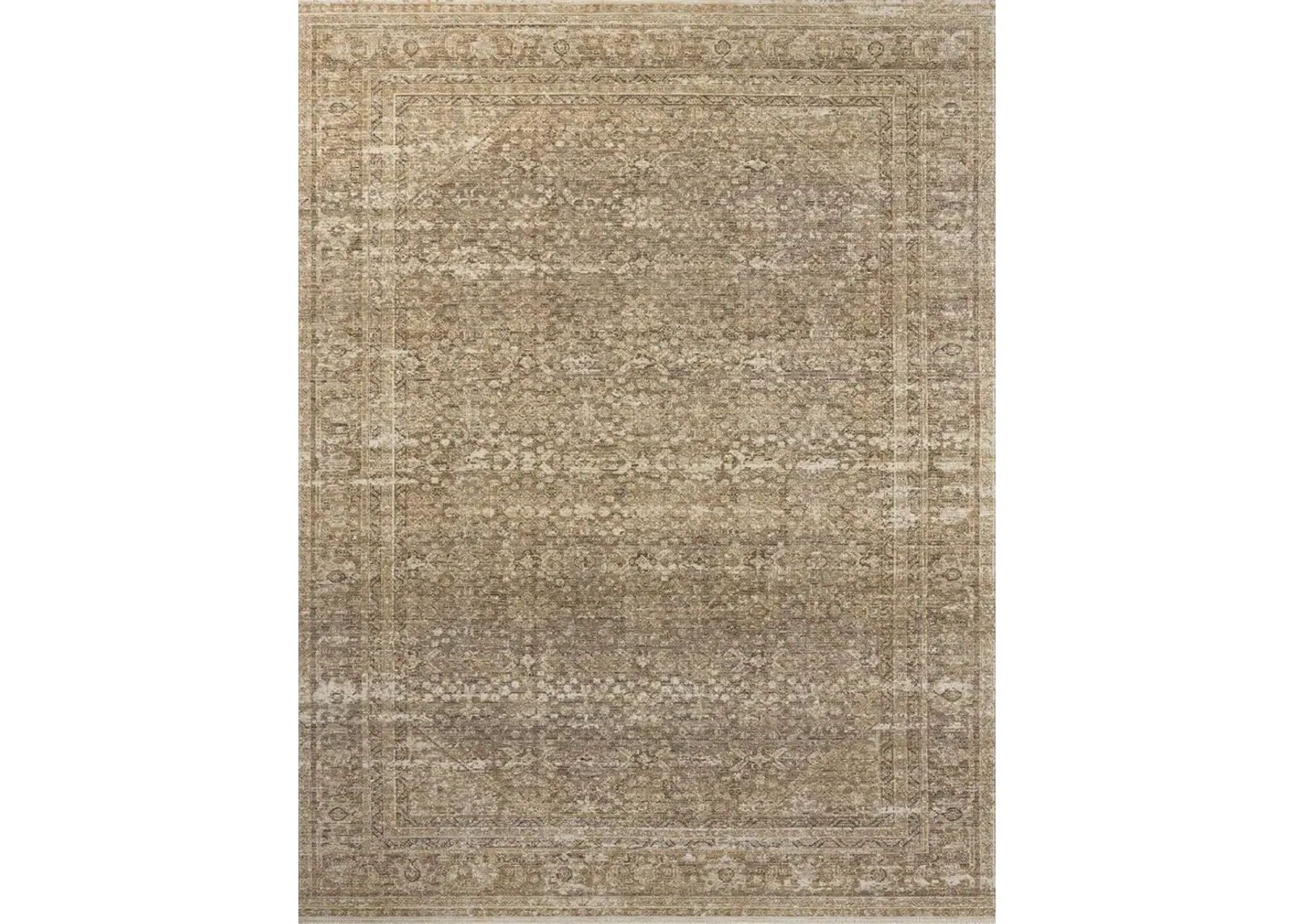 Heritage HER-01 Clay / Natural 4''0" x 6''0" Rug by Patent Pending