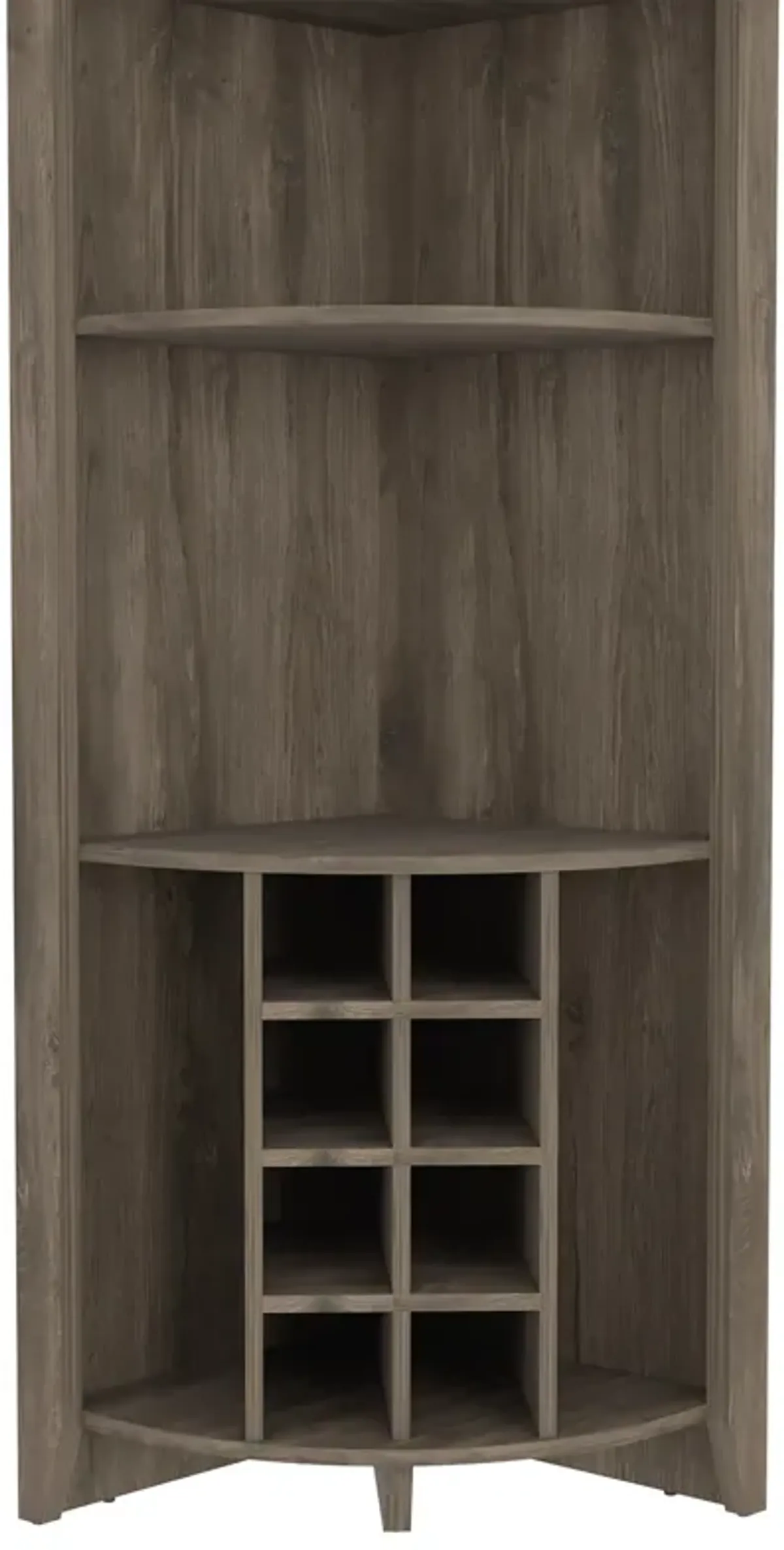 Corner Bar Cabinet Castle, Living Room, Dark Brown