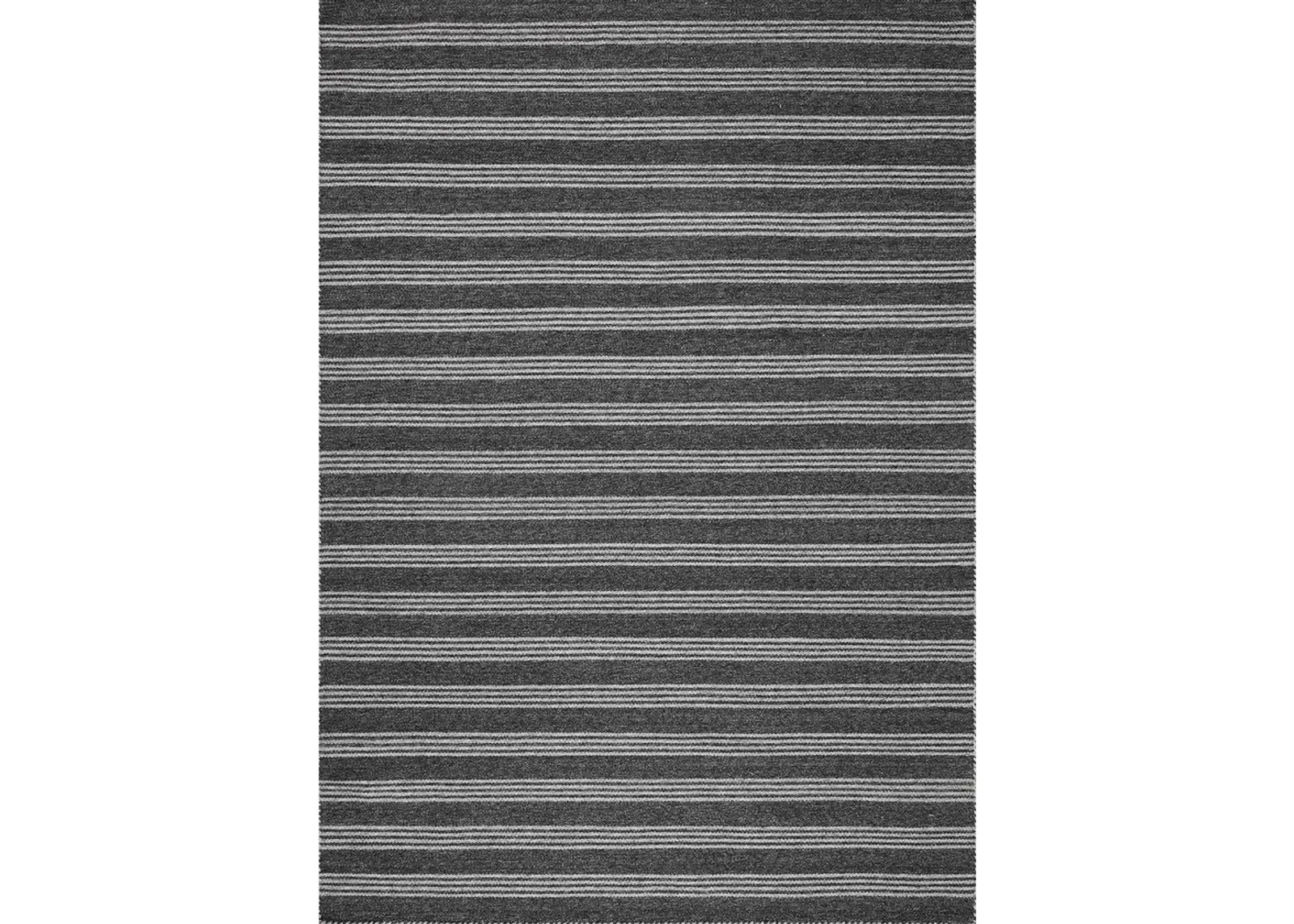 Charlie Charcoal/Grey 8'6" x 11'6" Area Rug by Magnolia Home by Joanna Gaines x Loloi