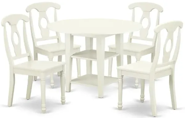 Dining Room Set Linen White