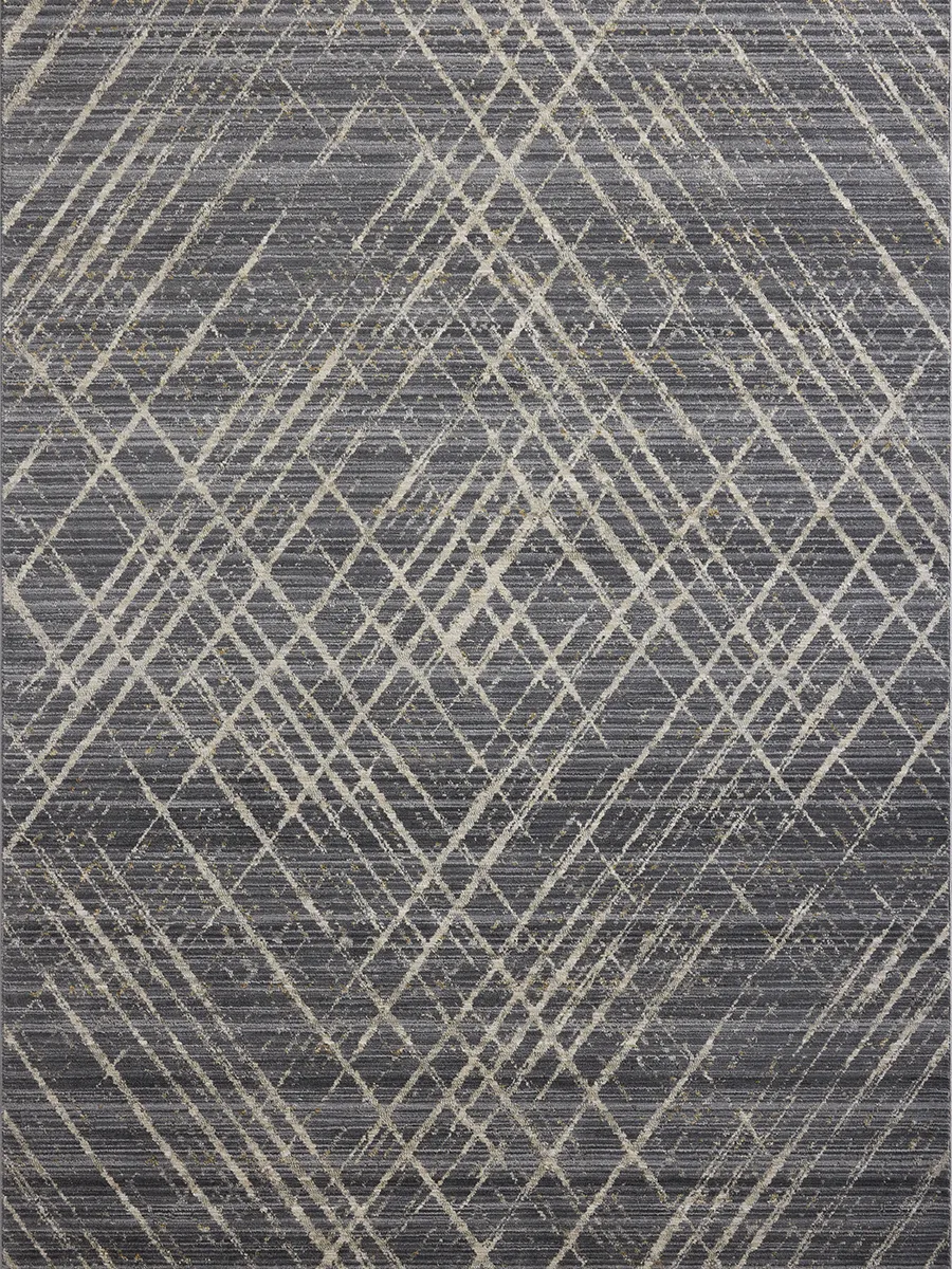 Wade WAE-04 Midnight / Beige 2''6" x 10''0" Rug by Loloi II