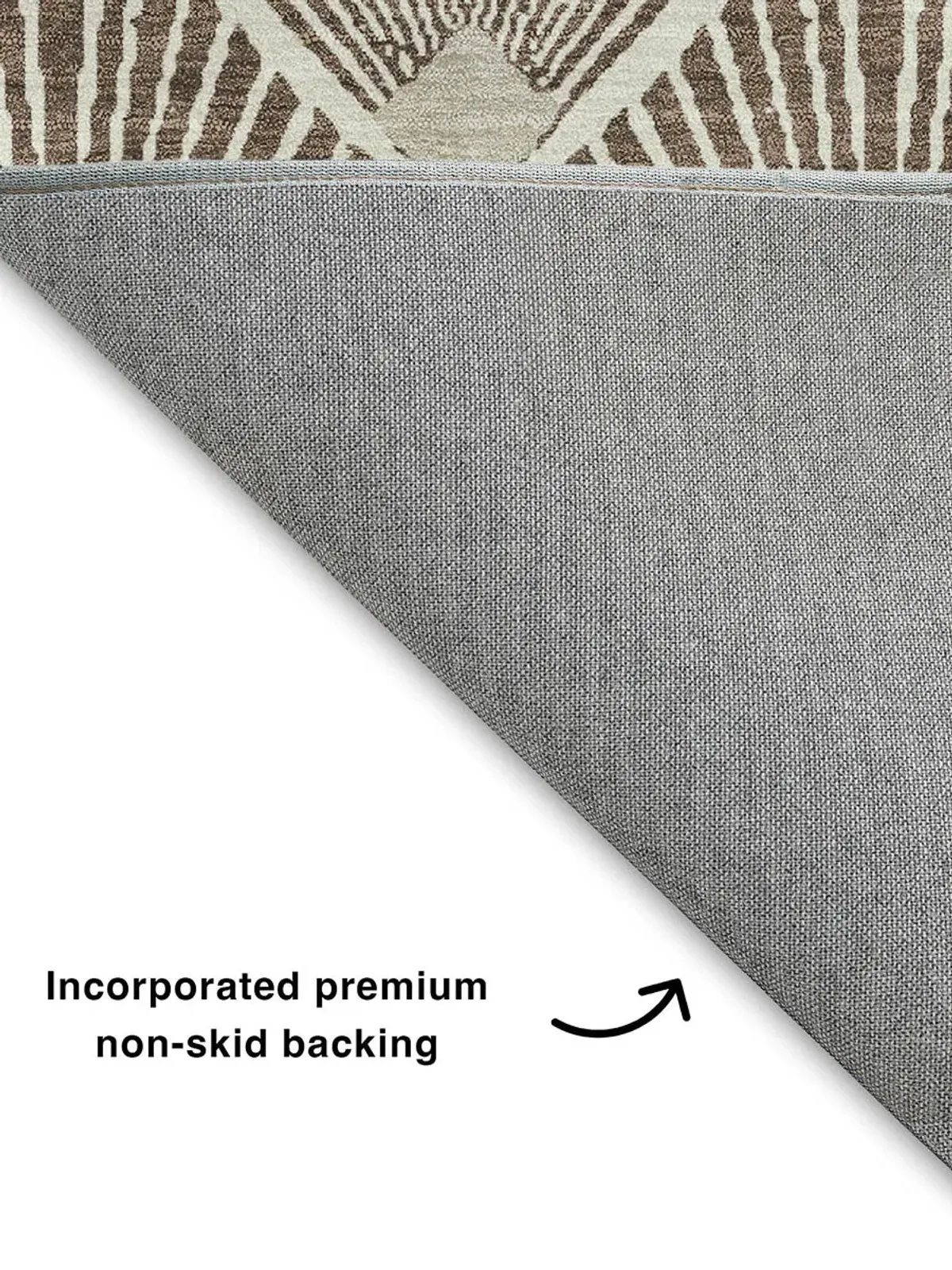 The Reserve TR9 Brown 8' Round Rug